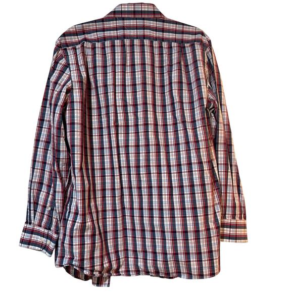 TOMMY HILFIGER Men Slim Fit - Casual Shirt Top Size 16.5 32-33 - Picture 2 of 5